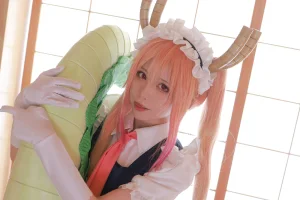 水淼Aqua《小林家的龙女仆》主题写真：101张全套美图