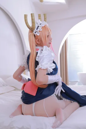 水淼Aqua《小林家的龙女仆》主题写真：101张全套美图