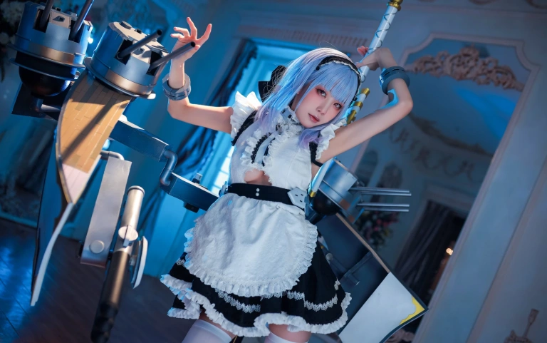 水淼Aqua《黛朵》主题写真：17张全套美图