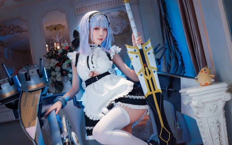 水淼Aqua《黛朵》主题写真：17张全套美图