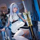 水淼Aqua《黛朵》主题写真：17张全套美图