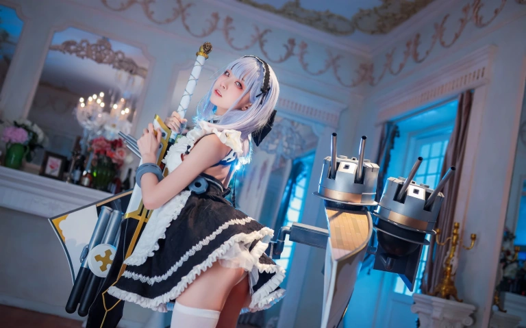 水淼Aqua《黛朵》主题写真：17张全套美图