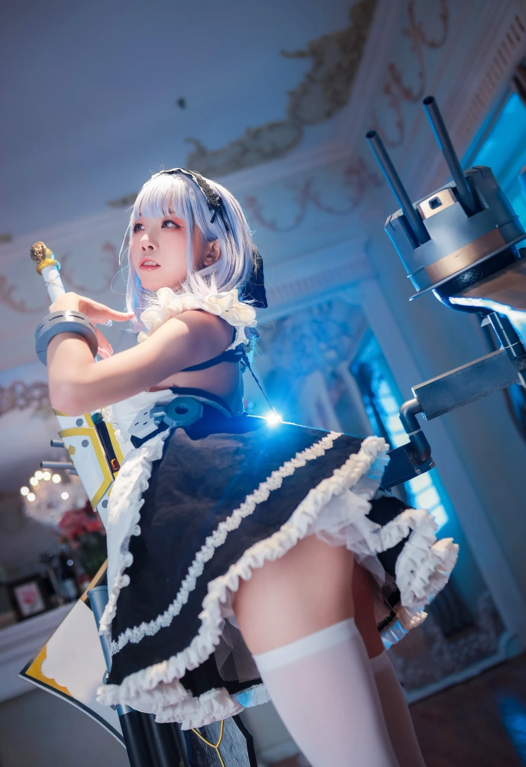 水淼Aqua《黛朵》主题写真：17张全套美图