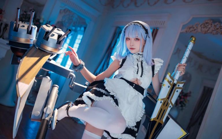 水淼Aqua《黛朵》主题写真：17张全套美图