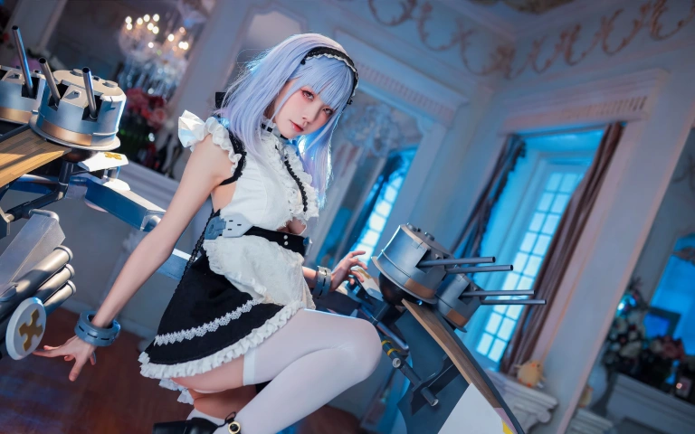 水淼Aqua《黛朵》主题写真：17张全套美图