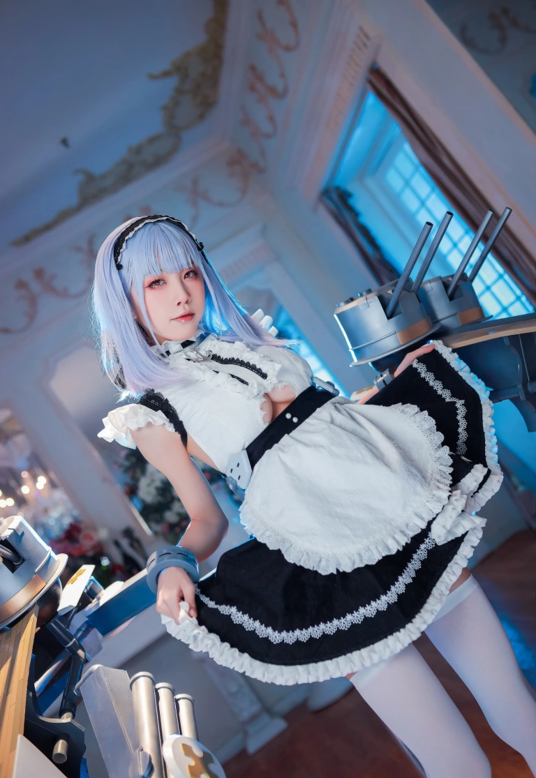 水淼Aqua《黛朵》主题写真：17张全套美图