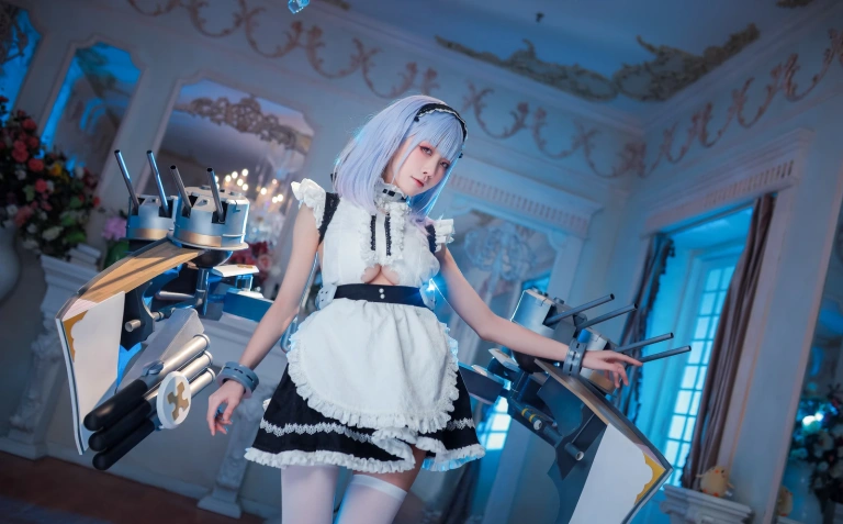 水淼Aqua《黛朵》主题写真：17张全套美图
