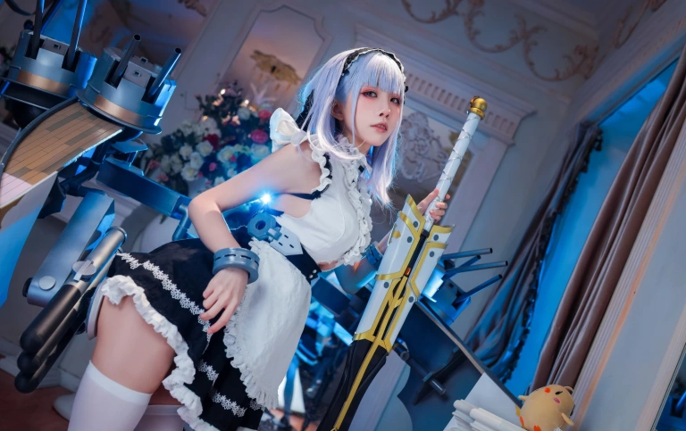 水淼Aqua《黛朵》主题写真：17张全套美图