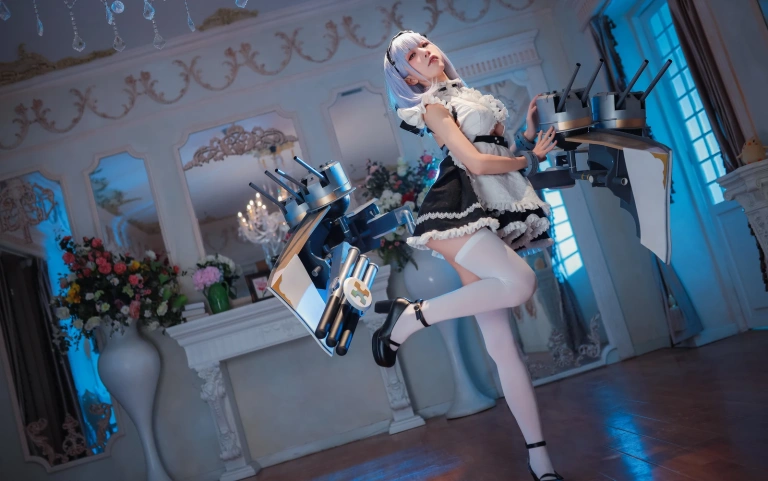 水淼Aqua《黛朵》主题写真：17张全套美图