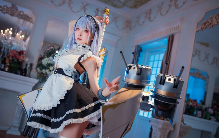 水淼Aqua《黛朵》主题写真：17张全套美图