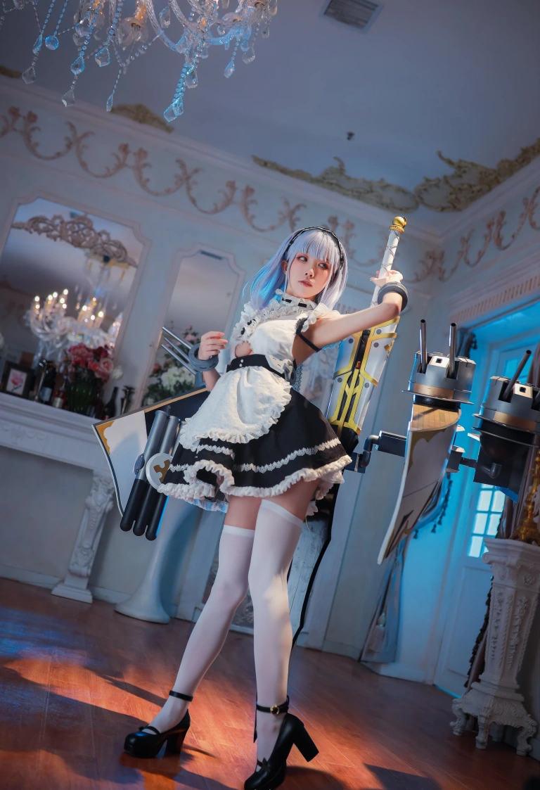 水淼Aqua《黛朵》主题写真：17张全套美图