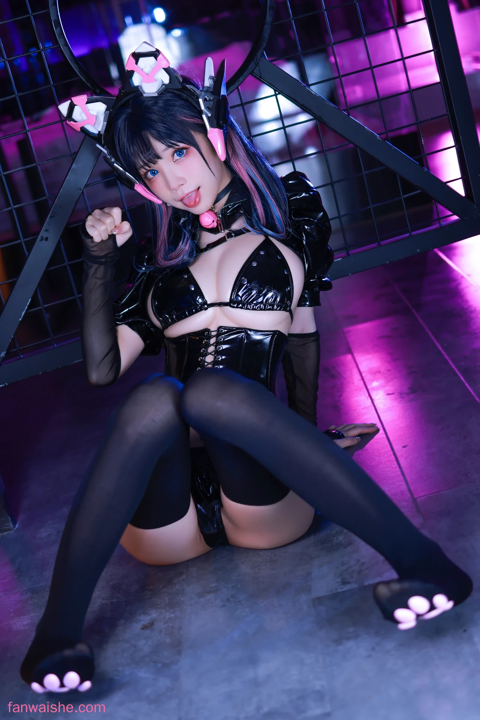 水淼Aqua 水淼Aqua NO.103 - 猫咪女郎 粉红猫猫