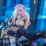 水淼Aqua《玛修赛车》主题写真：38张全套美图