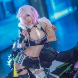 水淼Aqua《玛修赛车》主题写真：38张全套美图