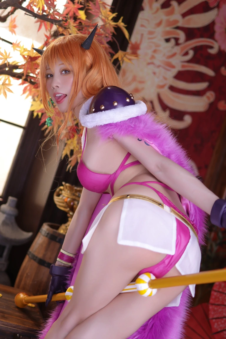 水淼Aqua《海贼王 娜美》主题写真：122张全套美图