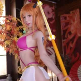 水淼Aqua《海贼王 娜美》主题写真：122张全套美图