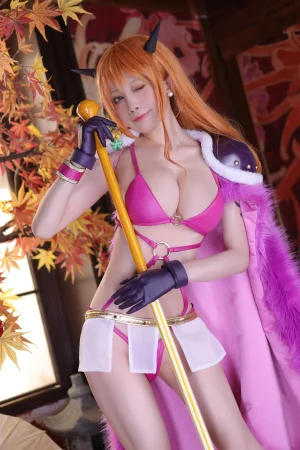 水淼Aqua《海贼王 娜美》主题写真：122张全套美图