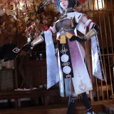 水淼Aqua《稻妻 九条裟罗》主题写真：62张全套美图