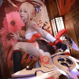 水淼Aqua《稻妻 宵宫》主题写真：101张全套美图