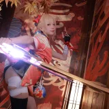 水淼Aqua《稻妻 宵宫》主题写真：101张全套美图
