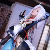 水淼Aqua《原神 申鶴》主题写真：90张全套美图