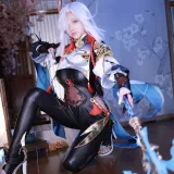 水淼Aqua《原神 申鶴》主题写真：90张全套美图