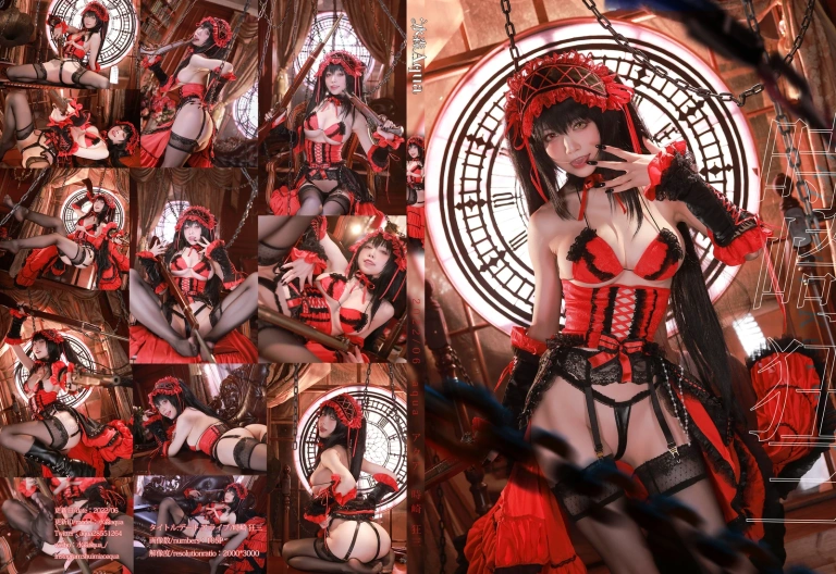 水淼Aqua《时崎狂三》主题写真：161张全套美图