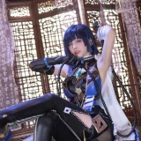 水淼Aqua《原神 夜阑》主题写真：97张全套美图