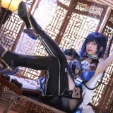 水淼Aqua《原神 夜阑》主题写真：97张全套美图