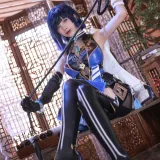 水淼Aqua《原神 夜阑》主题写真：97张全套美图