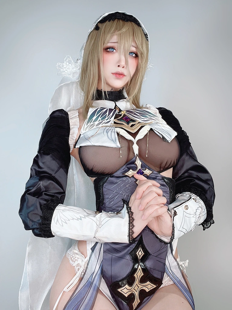 水淼Aqua《崩坏3 阿波尼亚》主题写真：31张全套美图