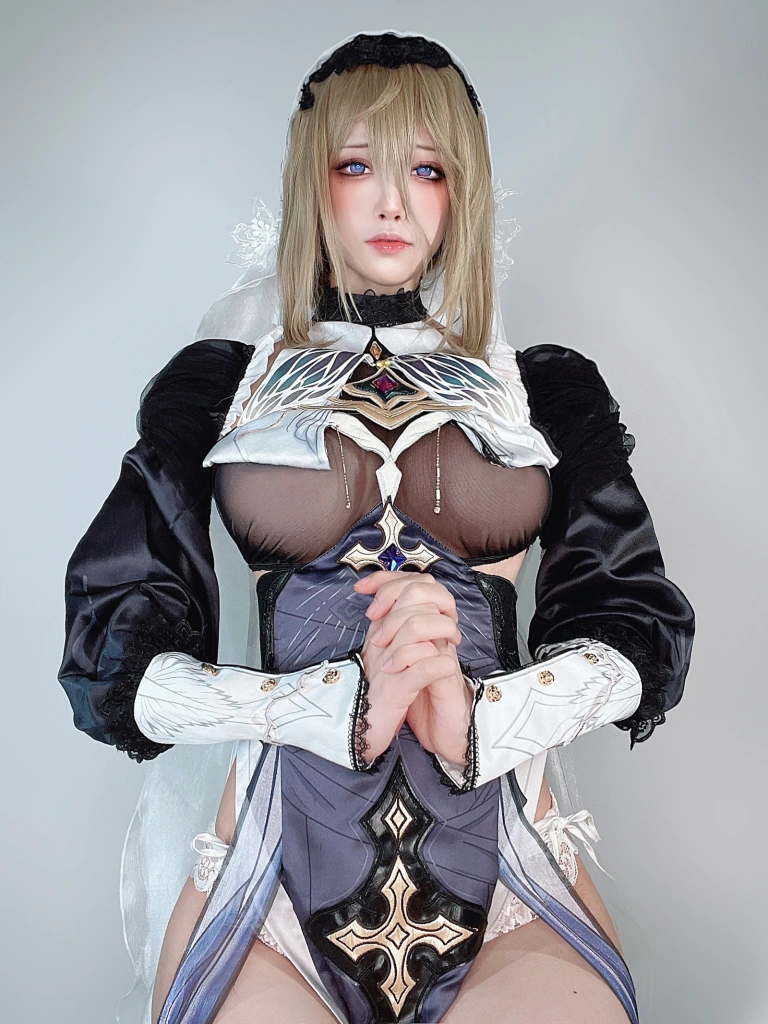 水淼Aqua《崩坏3 阿波尼亚》主题写真：31张全套美图