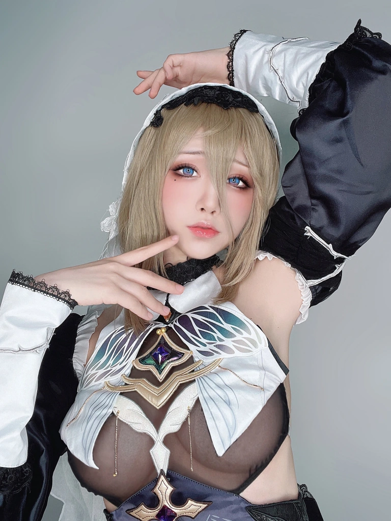 水淼Aqua《崩坏3 阿波尼亚》主题写真：31张全套美图