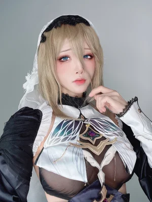 水淼Aqua《崩坏3 阿波尼亚》主题写真：31张全套美图