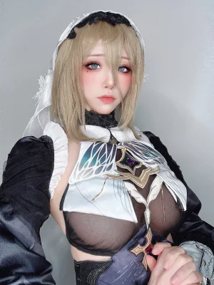 水淼Aqua《崩坏3 阿波尼亚》主题写真：31张全套美图