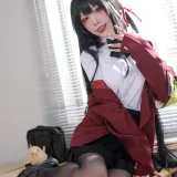 水淼Aqua《JK大凤》主题写真：71张全套美图