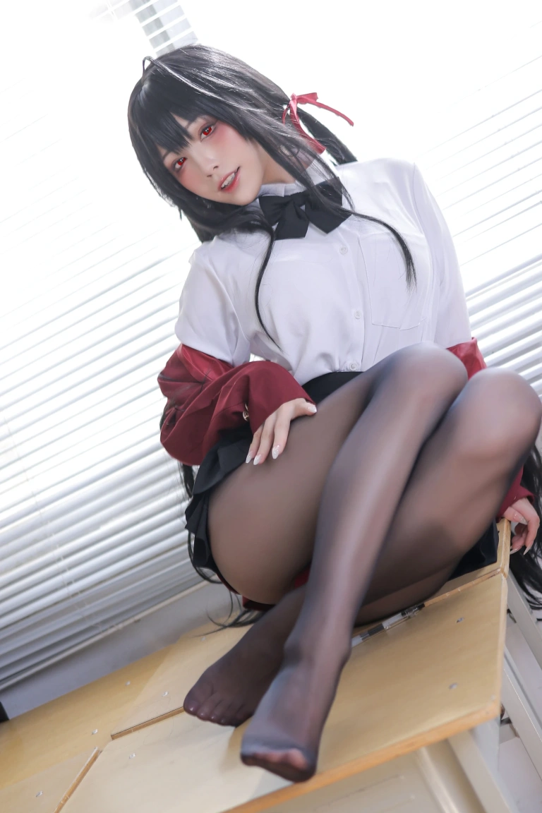 水淼Aqua《JK大凤》主题写真：71张全套美图