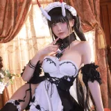 水淼Aqua《能代女仆》主题写真：61张全套美图