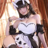 水淼Aqua《能代女仆》主题写真：61张全套美图