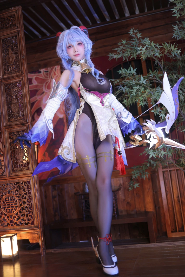 水淼Aqua《原神 甘雨》主题写真：122张全套美图
