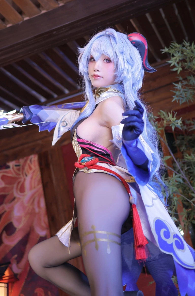 水淼Aqua《原神 甘雨》主题写真：122张全套美图