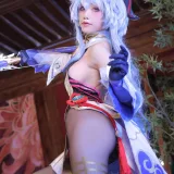 水淼Aqua《原神 甘雨》主题写真：122张全套美图