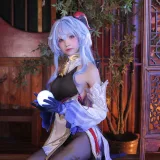 水淼Aqua《原神 甘雨》主题写真：122张全套美图