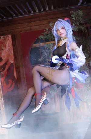 水淼Aqua《原神 甘雨》主题写真：122张全套美图