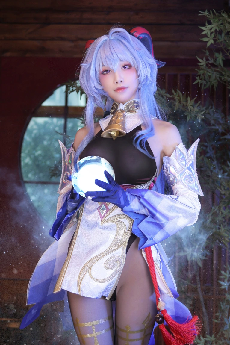 水淼Aqua《原神 甘雨》主题写真：122张全套美图