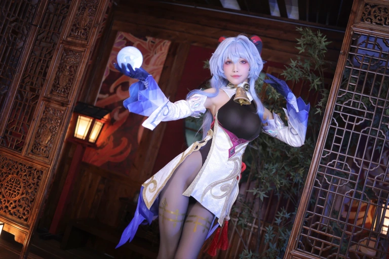 水淼Aqua《原神 甘雨》主题写真：122张全套美图