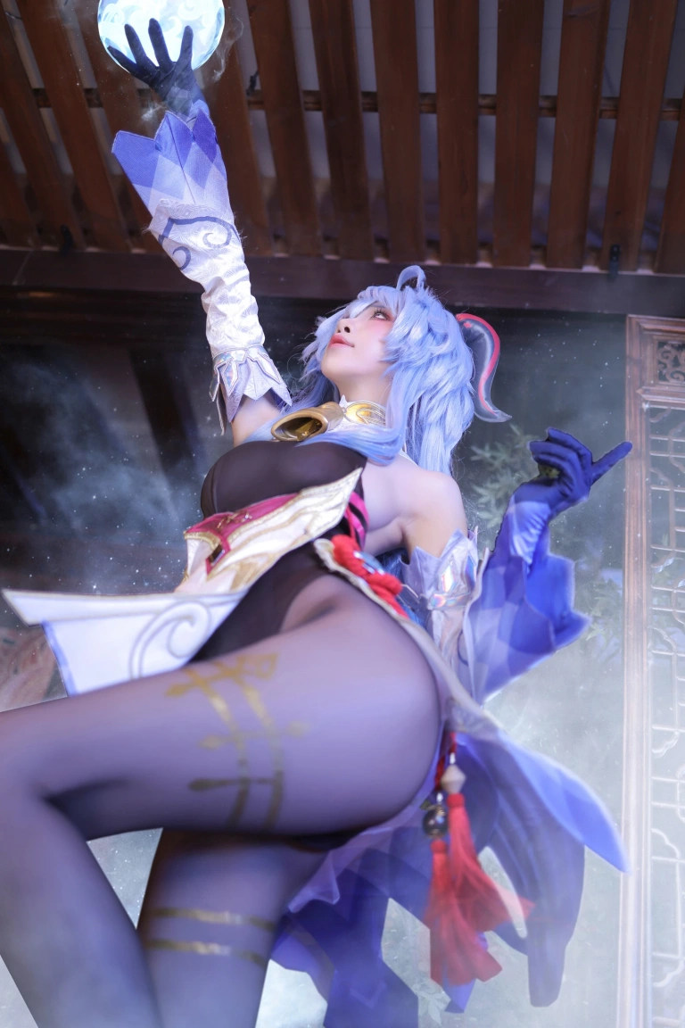 水淼Aqua《原神 甘雨》主题写真：122张全套美图