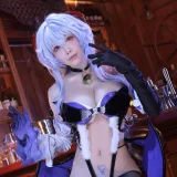 水淼Aqua《甘雨 同人魅魔》主题写真：75张全套美图