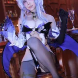 水淼Aqua《甘雨 同人魅魔》主题写真：75张全套美图