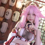 水淼Aqua《八重神子（新）》主题写真：93张全套美图
